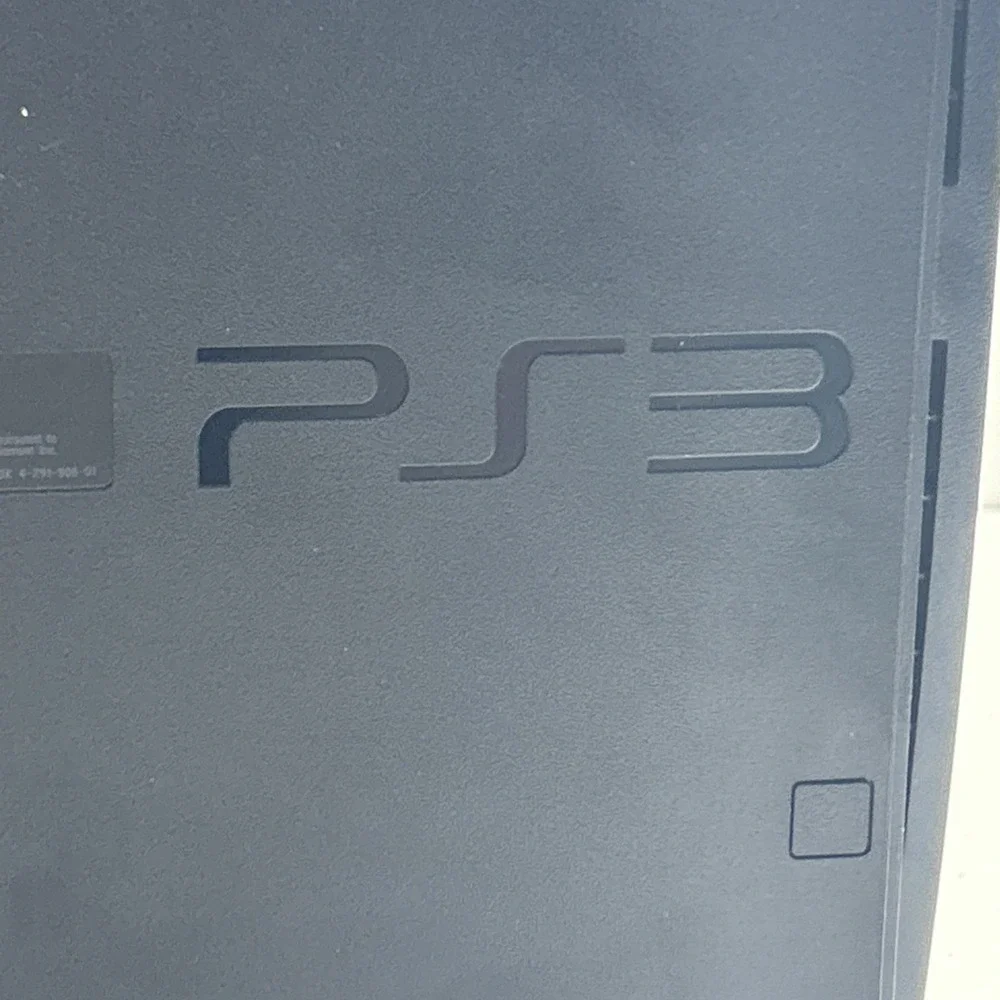 Sony PlayStation 3 Slim Launch Edition 320GB Console - Charcoal Black - ‼️READ‼️